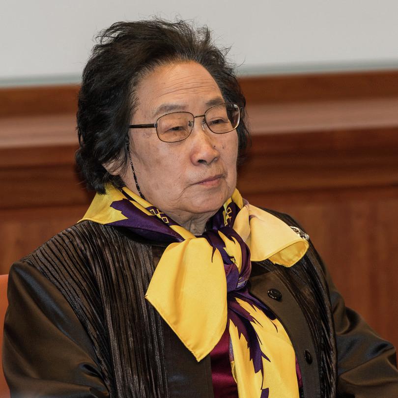 Photograph of Tu Youyou in 2015
